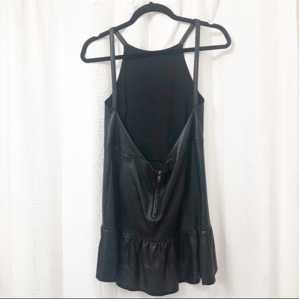 Stone cold fox pistol dress perforated leather - Picture 8 of 16